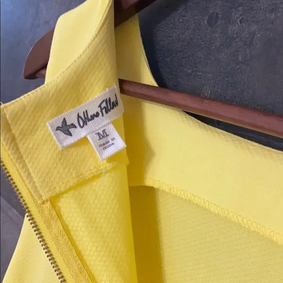 Stunning Yellow Others Follow Dress with Pockets - Picture 7 of 8